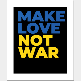 make love not war Posters and Art